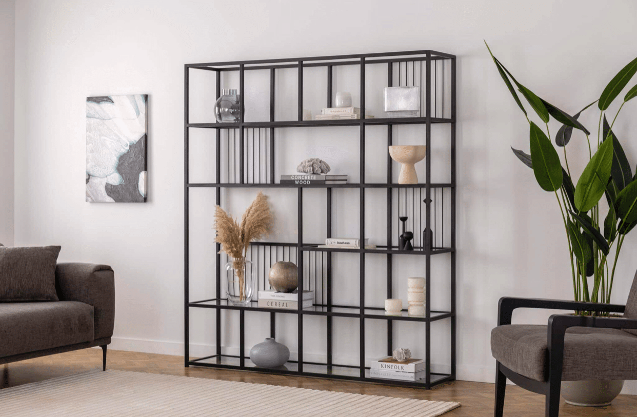 Raft biblioteca Los Angeles mare - Luxxoro - Eleganță și calitate în fiecare piesă de mobilier 4 Raft biblioteca Los Angeles mare - Luxxoro - Eleganță și calitate în fiecare piesă de mobilier 4