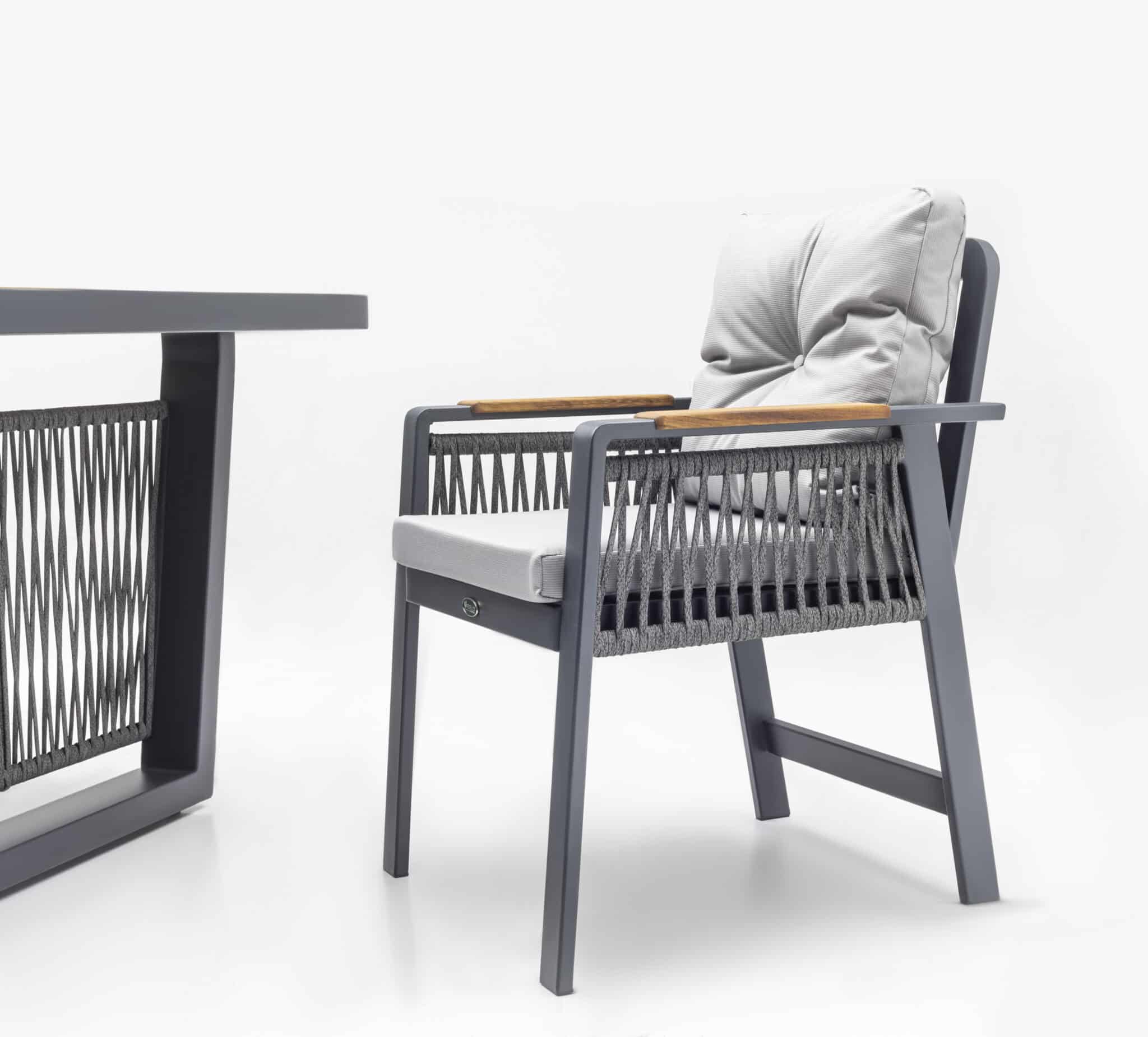 ARTEMIS Set mobilier pentru terasa/gradina, masa si 6 scaune