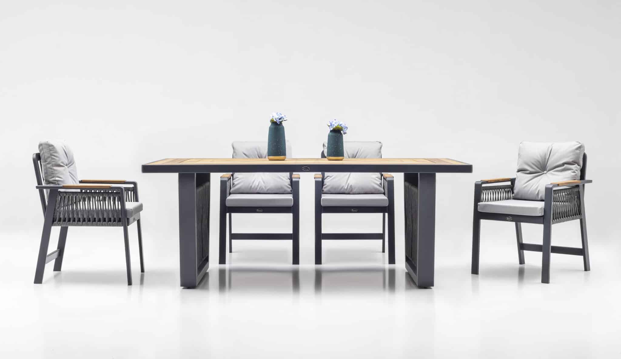 ARTEMIS Set mobilier pentru terasa/gradina, masa si 6 scaune