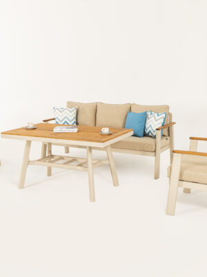 HAVANA 311 Set mobilier pentru terasa/gradina, canapea, 2 fotolii si masa